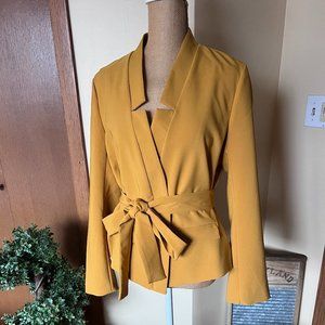 NY&Co Mustard Blazer
